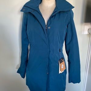 New The North Face Insulated Ancha Parka ll Jacket sz XS Blue